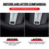 OLV5 2/10Pcs Carbon Fiber Steering Wheel Car Logo Emblem 3D Stickers For Mercedes Benz AMG W205 W218 W177 W176 W169 A B C E S Class