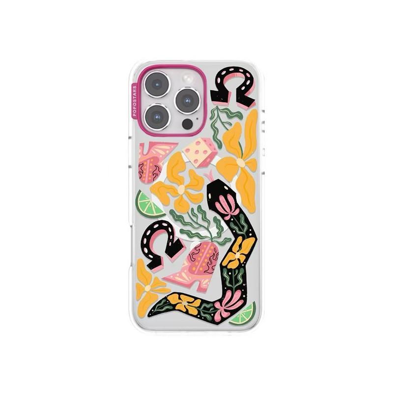 Magnetic Star Phone Case IPhone 16 Pro Max 15 14 Plus 13 Shockproof Protective Cover