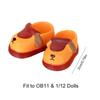 Обувь для кукол Dog OB11, милые аксессуары для кукол, милая обувь для кукол 1/12, подарок на день рождения