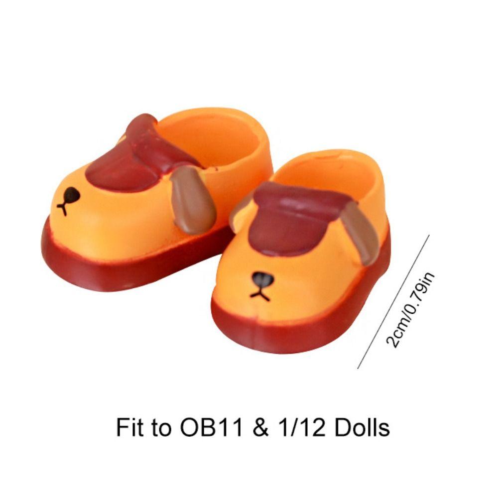Обувь для кукол Dog OB11, милые аксессуары для кукол, милая обувь для кукол 1/12, подарок на день рождения