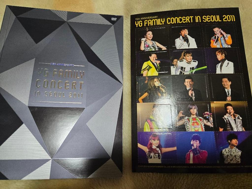 [Б/У] КОНЦЕРТ YG FAMILY В СЕУЛЕ 2011