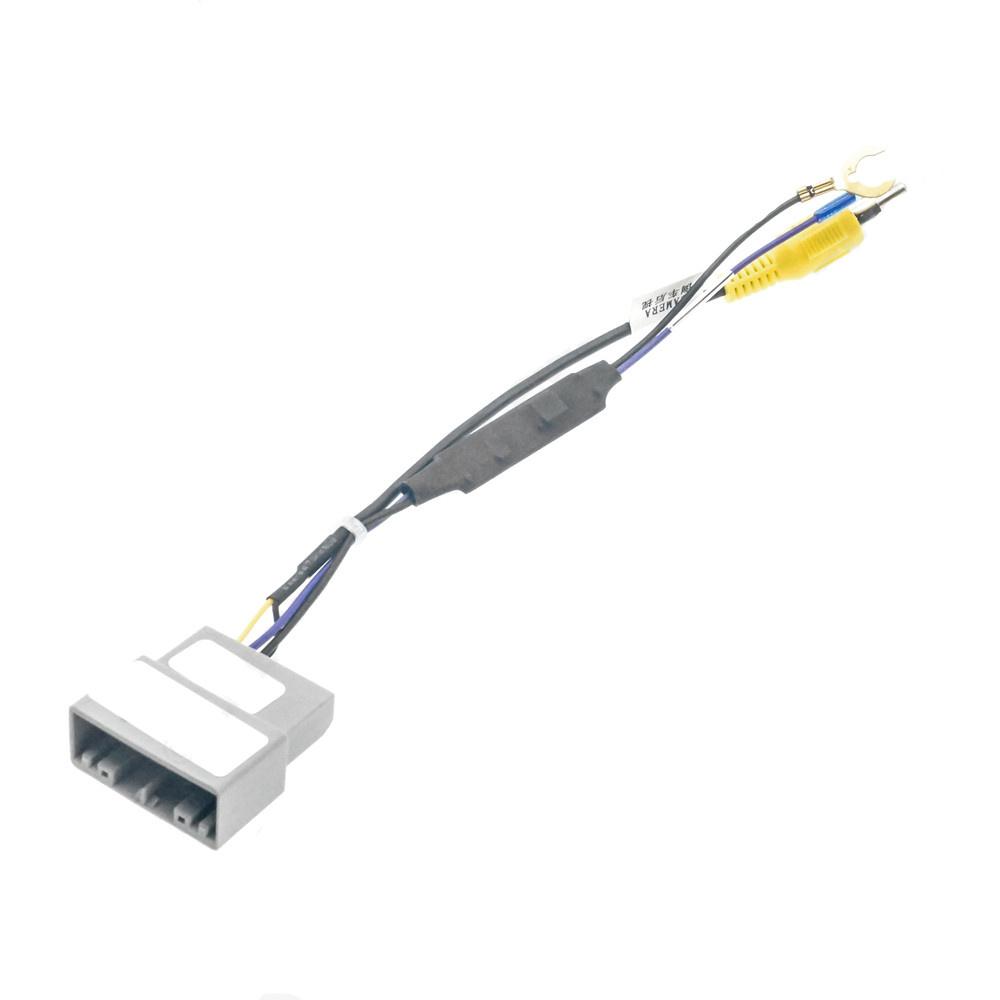 24-контактный кабель-конвертер видеоразъема для автомобильного аудио, радио, парковочной камеры заднего вида для Honda CRV/Fit, адаптер провода заднего хода для парковки