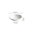Simple White Ceramic Soup Bowl Kitchen Restaurant Special Tableware Creative Rock Texture Salad Bowl Noodles Bowls Dinner Plate