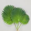 3PCS Acesorries Artificial Palm Leaves Green Fake Plant Vivid Simulation Leaf  Floral Arrangement