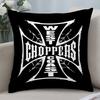 W-West Coast C-Choppers Наволочка Короткий Плюш Наволочки Диван Декоративный Подарок Дом Двусторонняя Печать Наволочка