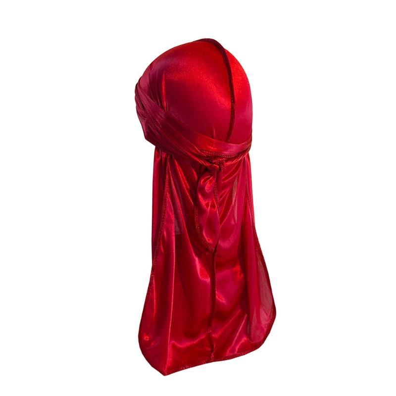 Уличный танцевальный велоспорт шарф на голову на резинке эластичный утолщенный плотный легкий тканевый длинный хвост шляпа SILKY DURAG