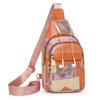 Маленькие сумки-слинги для женщин, сумки через плечо, рюкзак из искусственной кожи, сумка-слинг для путешествий, женская поясная сумка на груди с регулируемым ремнем для гитары