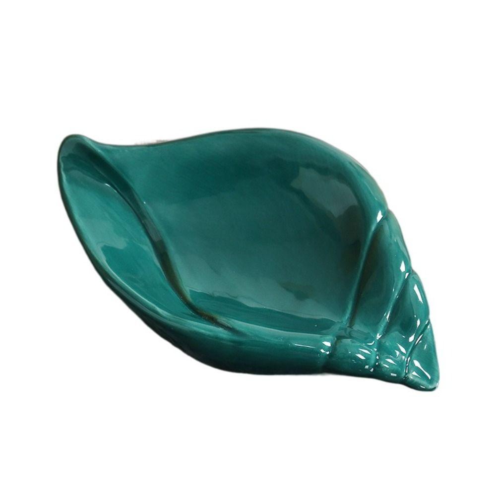 Практичная керамическая мыльница в форме ракушки, самоосушающаяся мыльница, подставка для слива, органайзер для мыла, креативная сушилка для мыла на кухне