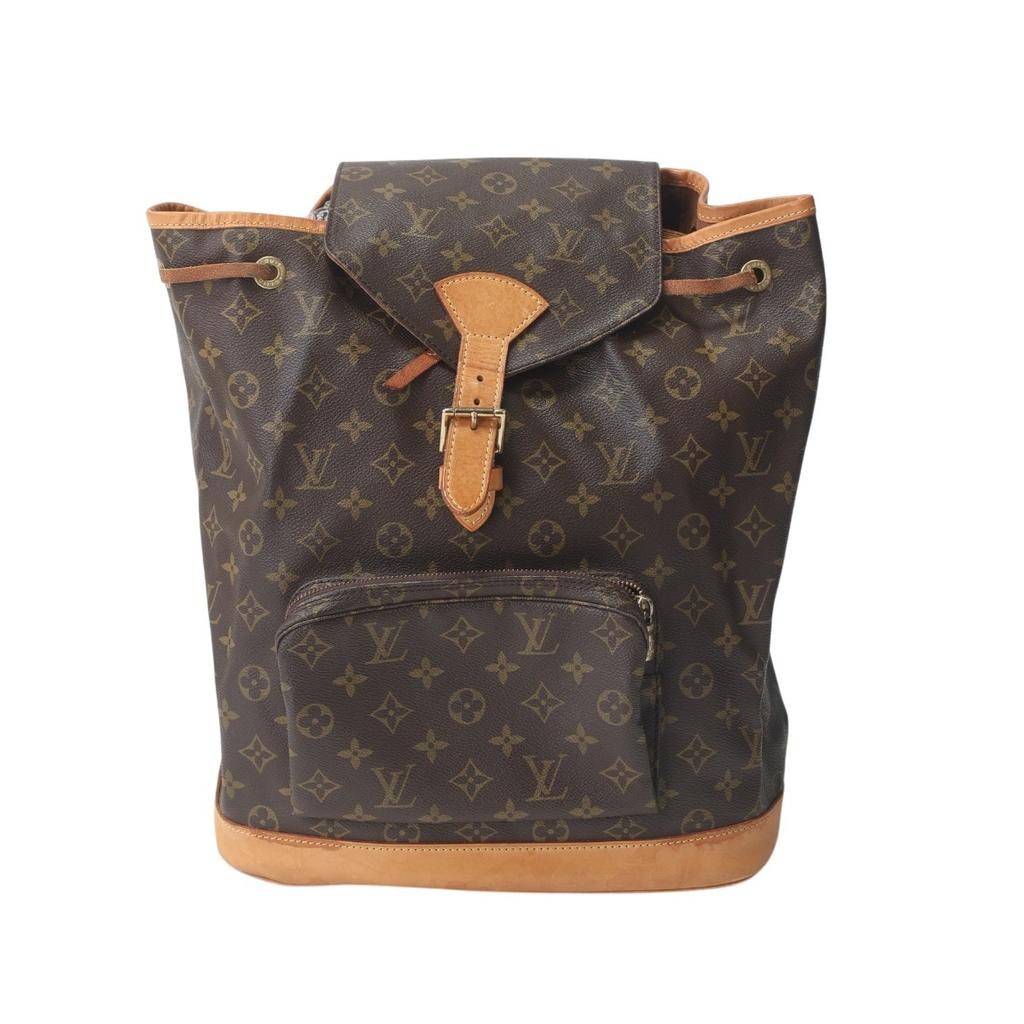 LOUIS VUITTON Monogram Montsouris Backpack Â· Daypack Monogram canvas M51135 Used