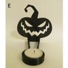 Забавная теневая подставка Хэллоуин Веселая подставка для свечи Настольные украшения LS