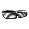 Gloss Black Car Front Kidney Single Slat Grill Grille Racing Grills For BMW 3 Series E90 E91 Pre-Facelift 2005-2008 Racing Grill