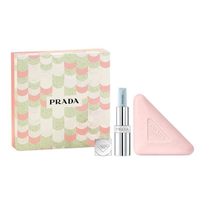 Prada Мой Бен Мучжи Набор для ухода за руками, губами и телом Ограниченная подарочная коробка Увлажняющий + Набор из двух предметов: #U001 бальзам для губ 3,8 г + мой крем для рук Benmuzhi 50 мл