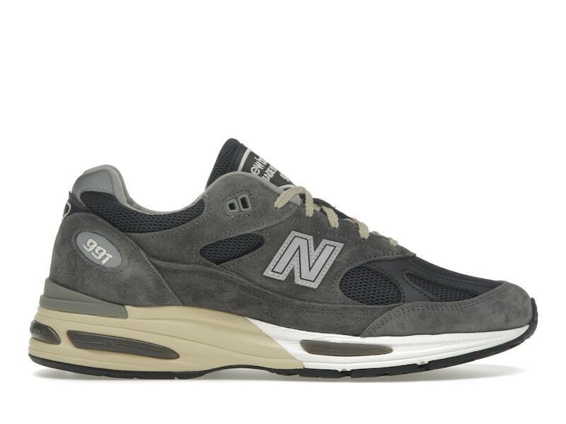 New Balance 991v2 Сделано в Англии Темно-серо-голубой - U991GG2