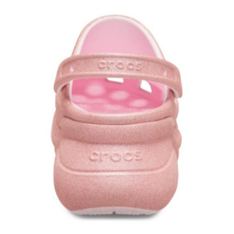 CrocS Women S Bay Glitter Clog Pink Milk 207261 6zw