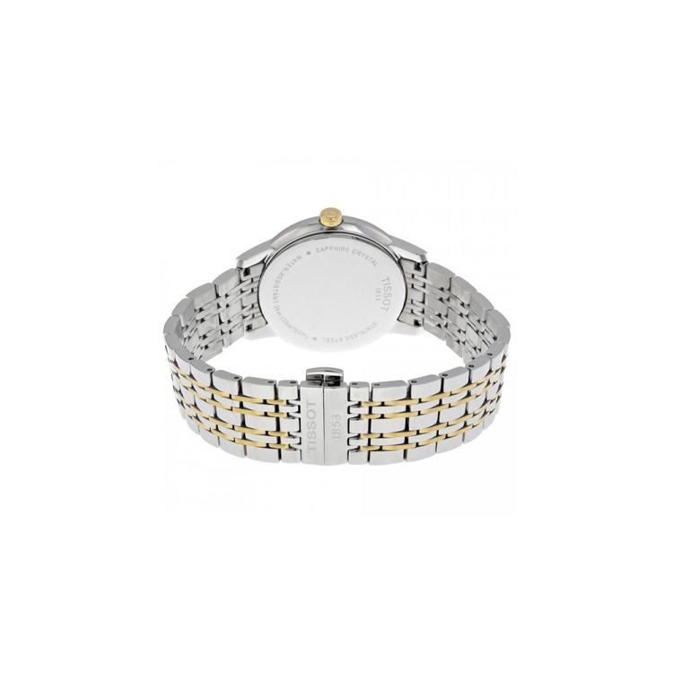 Tissot Мужские часы Kason Zen I Collection с кварцевым механизмом, водозащитой 30 м, 40*39,2 мм, белый циферблат T085.410.22.011.00