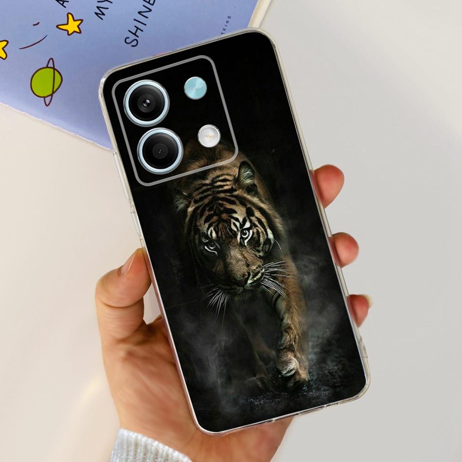 For Xiaomi Redmi Note 13 4G Case Redmi Note 13 Pro 4G Global Cute Soft Silicone TPU Slim Cover For Redmi Note13 13Pro 4G