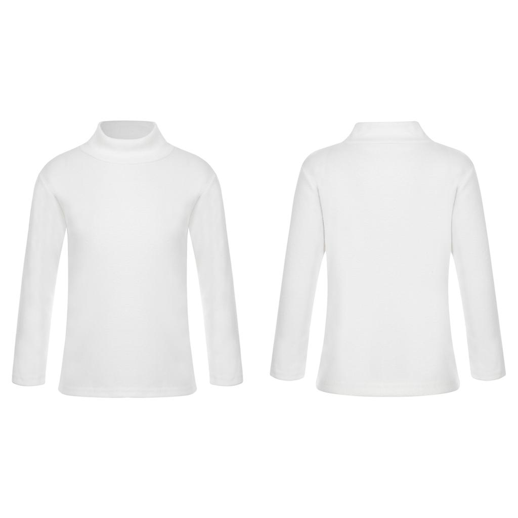 Детская футболка с длинными рукавами для мальчиков и девочек, теплая водолазка, термобелье, зимняя повседневная облегающая рубашка, пуловеры, топы