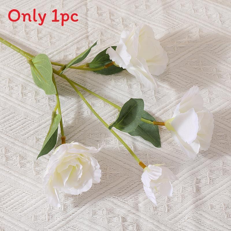 Silk Eustoma Luxury Floral Centerpiece For Wedding Decor Home Photography Styling