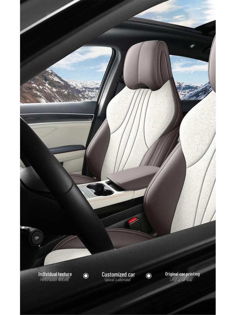 BYD Song Plus DMMI Full-Coverage Seat Covers - EV-Specific Car Accessories, 25 Models.