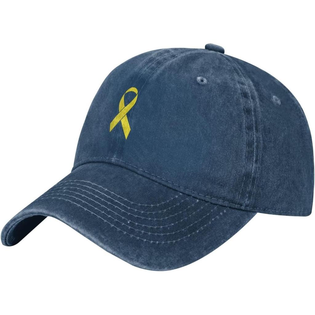 Sarcoma Awareness Ribbon Baseball Cap Washed Cotton Adjustable Golf Hat Casual for Unisex Women