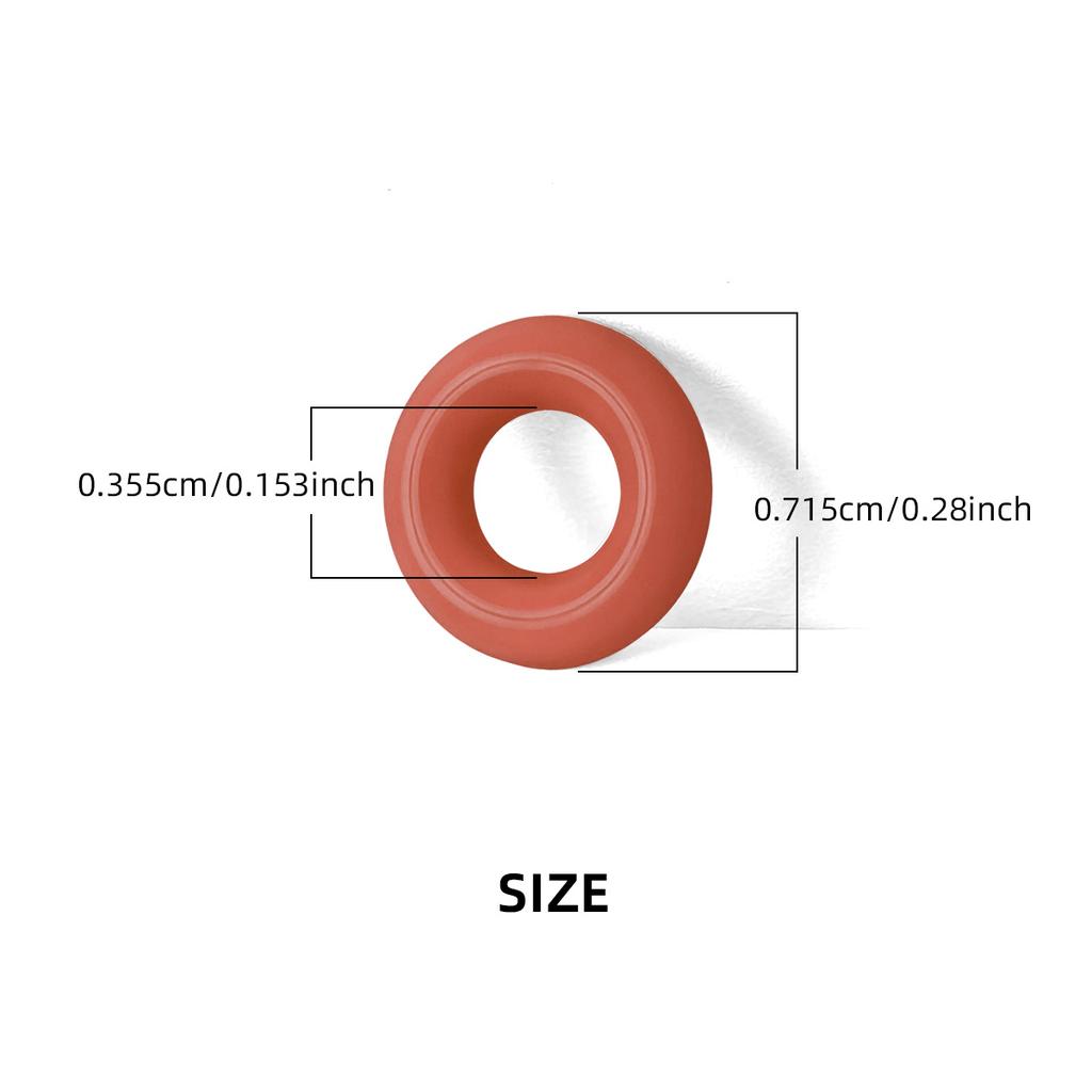 7.15*3.55*1.8MM Уплотнительное кольцо для трубки давления кофемашины Силиконовое уплотнительное кольцо O-ring Совместимо с Saeco Philips 3