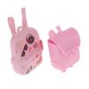Doll Pvc School Bag With Detachable Strap Can Be Loaded With Small Accessories