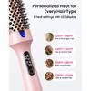 Thermal Brush Blowout Boost 1.5 inch Heated Round Brush for Blowout Look Dual Voltage Negative Ion Technology 6 Temperature Mode