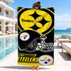 Pittsburgh Steelers  Beach Towel, Quick-drying, Easy to Care for, Suitable for Both Fitness and Beach Vacations,Sports Essential