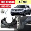 Mud Flaps For X-Trail Mudguards Fender X Trail Mud Flap Splash Guard Fenders Car Accessories Auto Styline Front Rear 4 PCS
