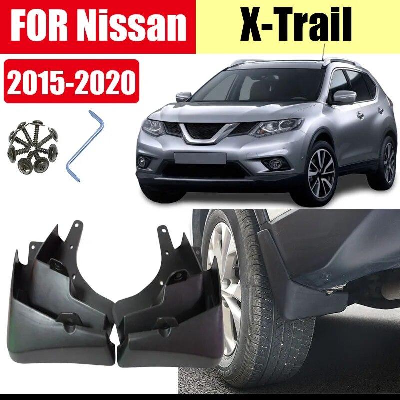Mud Flaps For X-Trail Mudguards Fender X Trail Mud Flap Splash Guard Fenders Car Accessories Auto Styline Front Rear 4 PCS