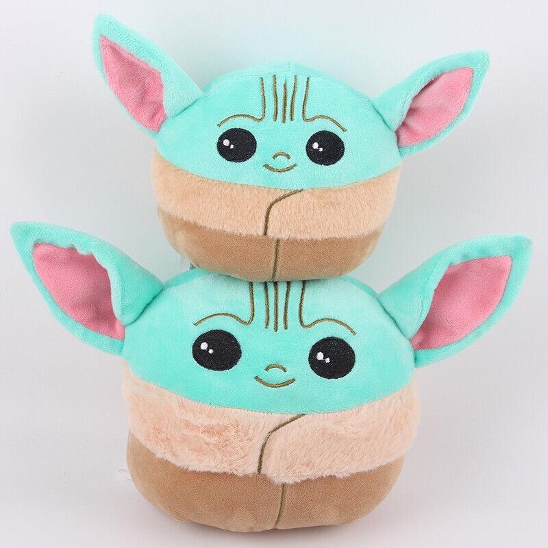 Cute Baby Yoda Plush Toy In 5 Or 10 Inch Sizes With Ultra-soft Elastic Filling