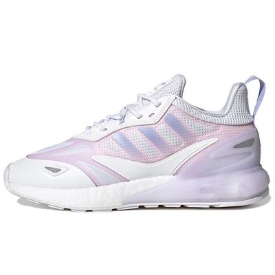 ZX 2K Boost 2.0 Бело-фиолетовые женские кроссовки Фиолетовый облачно-белый прозрачно-розовый GZ7824