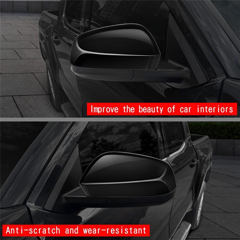 Car Side Rearview Mirror Cover Trim Frame For Toyota TACOMA 2024 Side Mirror Caps Car Exterior Accessories