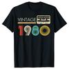 Men Summer 45th Classic Vintage 1980 T-Shirt Men Graphic Tops Tees 45 Years Old Birthday Gift T Shirt Cotton Tshirt Clothes