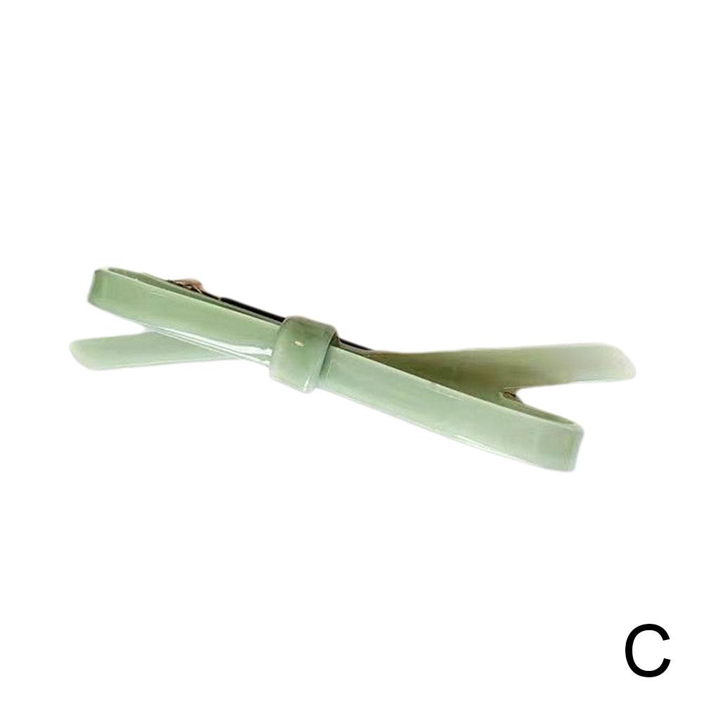 5-цветные женские заколки-банты для волос однотонные акриловые заколки-крабы милые заколки-банты для волос простые милые заколки-шпильки аксессуары булавки S X8m4