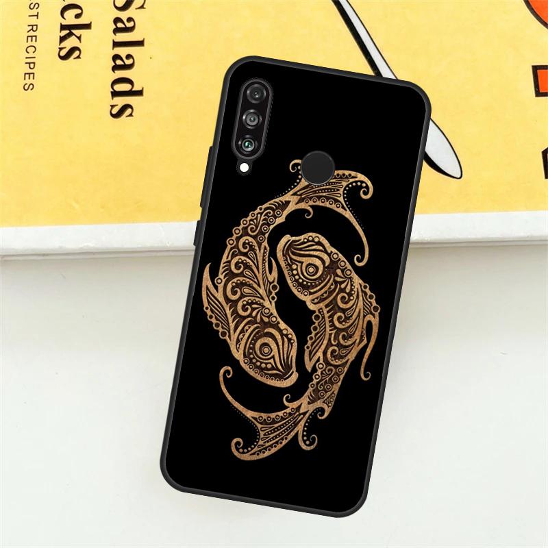 Чехол со знаками зодиака для Huawei Nova Y61 Y91 Y60 Y70 Y90 Nova 9 10 SE 11i 8i 3i P20 P30 Pro P40 Lite