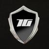 Titanium all-metal sun-resistant and non-fading electric motorcycle 3D three-dimensional car sticker modified decorative sticker body side logo badge