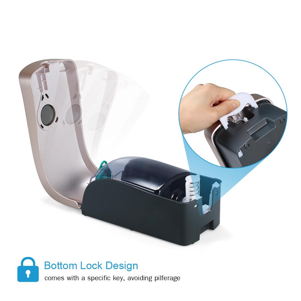 CHUANGDIAN 1000 мл настенный дозатор мыла распылительного типа не требующий ополаскивания держатель для мытья рук диспенсеры для