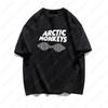 Arctic Monkeys Одежда Женская Футболка Мужская Манга Повседневная Белая Футболка Футболка Одежда Манга Летняя Мода Классический Стиль Футболка