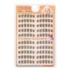 Large Capacity False Natural with Partial False Easy To Lower No Glue Popular Cosplay Makeup Eyelashes, Look, Adhesive, Eyelashes, Apply,