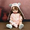 Кукла Reborn Baby Doll 55 см Искусственные детские игрушки Имплантированные волосы Полностью силиконовая 3D кожа с венами