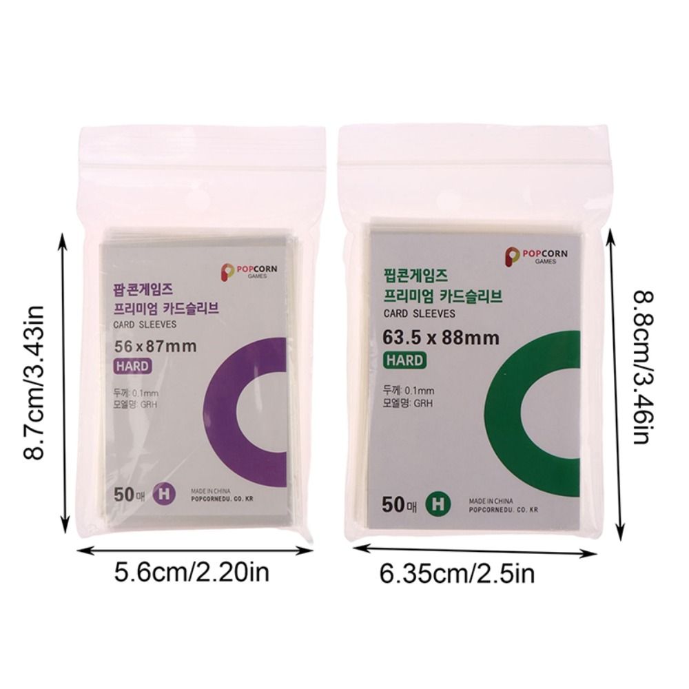 Cpp прозрачный чехол для фотокарточки набор карточек из бескислотной пленки жесткий держатель для фотокарточки DIY идол карта