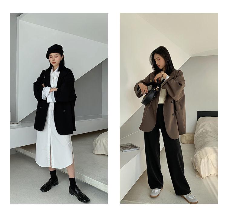 Женский короткий пиджак в корейском стиле, в британском стиле, повседневный, весна/осень, маленький размер, модный и уникальный.