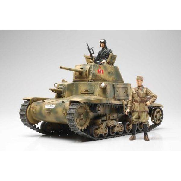 TAMIYA 1/35 Italian Medium Tank(Military) M13/40 Carro Armato Model Kit NEW