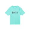 Letter Print American Retro Loose Round Neck Sport Comfort Short Sleeve Drop Shoulder T-Shirt Men Tops Light-Mint-Green FN3706-369