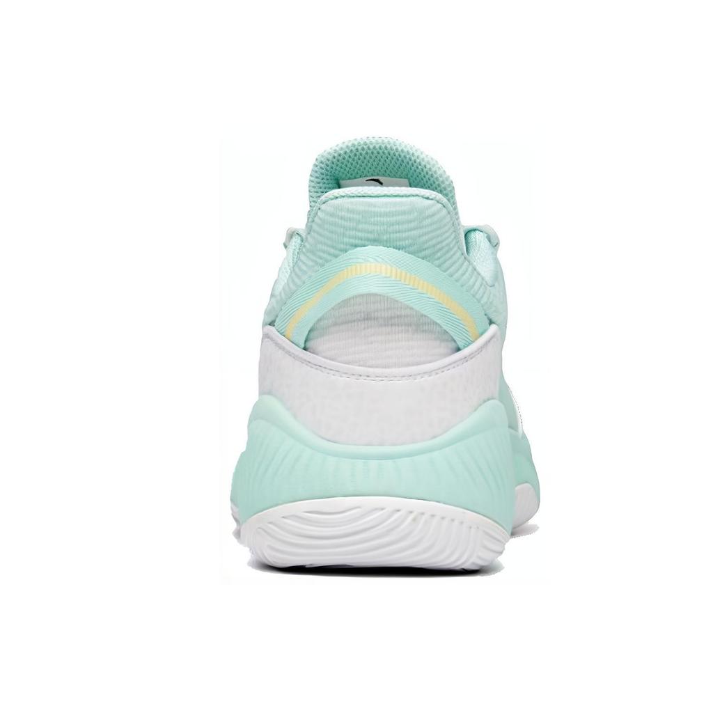 ANTA Leather Basketball Shoes 'White Green Yellow' Men's 112031606-3