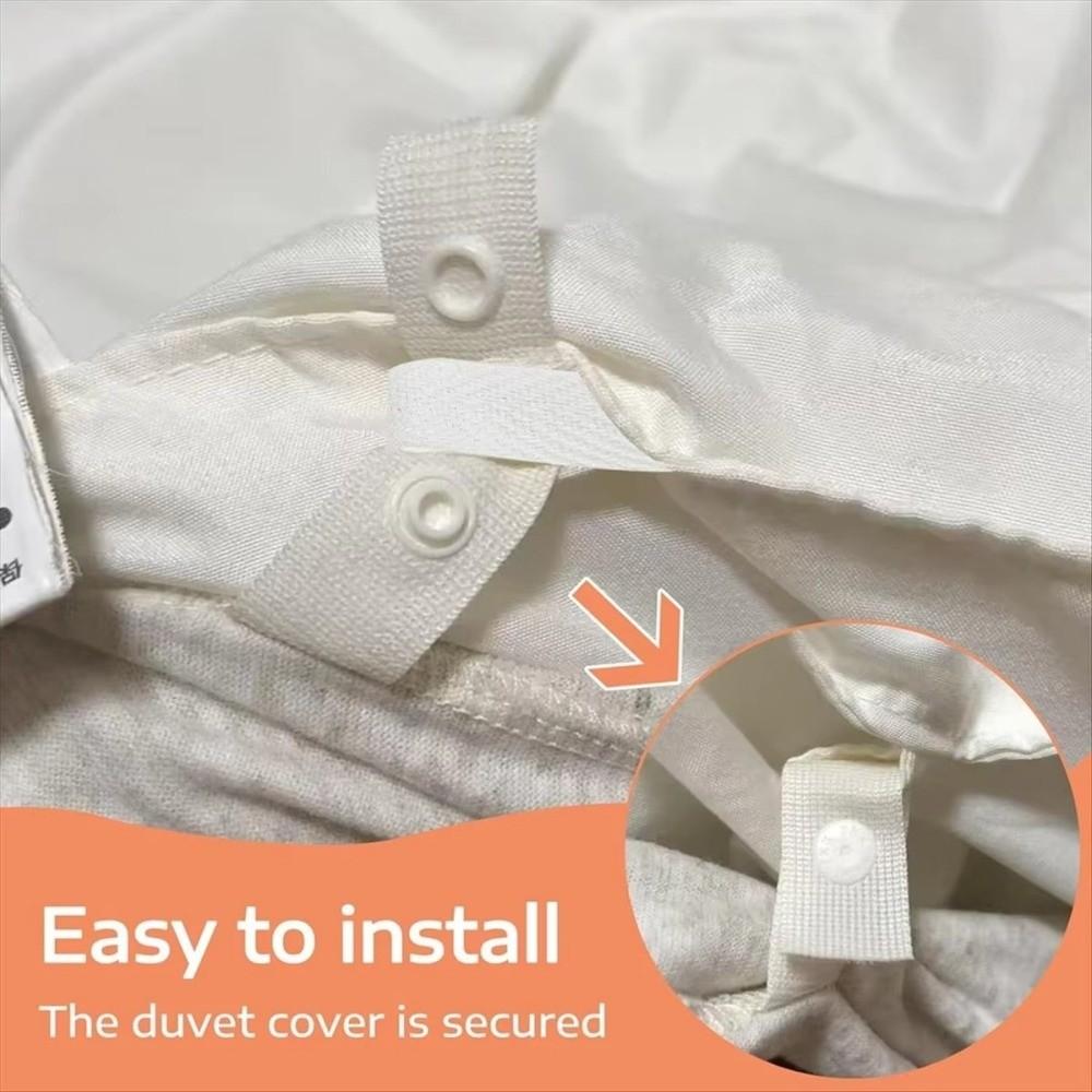 4/8/16PCS Four Corner Fixed Quilt Cover Ties Flat Rope Binding Duvet Cover Straps Home Use