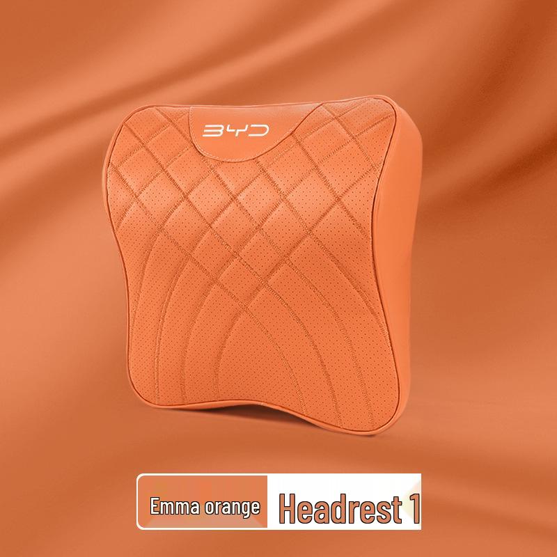 BYD Headrest & Lumbar Pillow for Han Song Pro, Qin Plus, Song Plus DMi, Tang EV, Yuan Plus, Dolphin