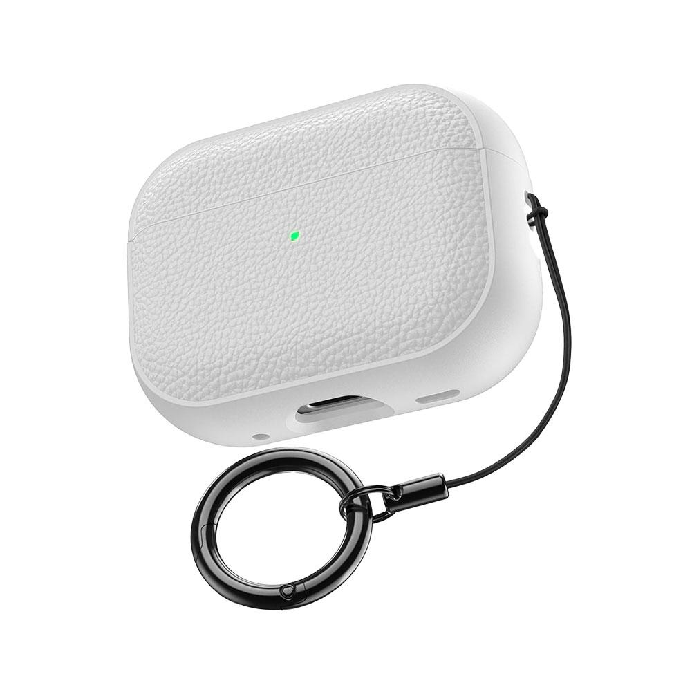 Улучшенный чехол для AirPods Pro 3 с текстурой мягкой кожи, защитный чехол, совместимый с Apple Airpods Pro 3-го поколения, беспроводная зарядка