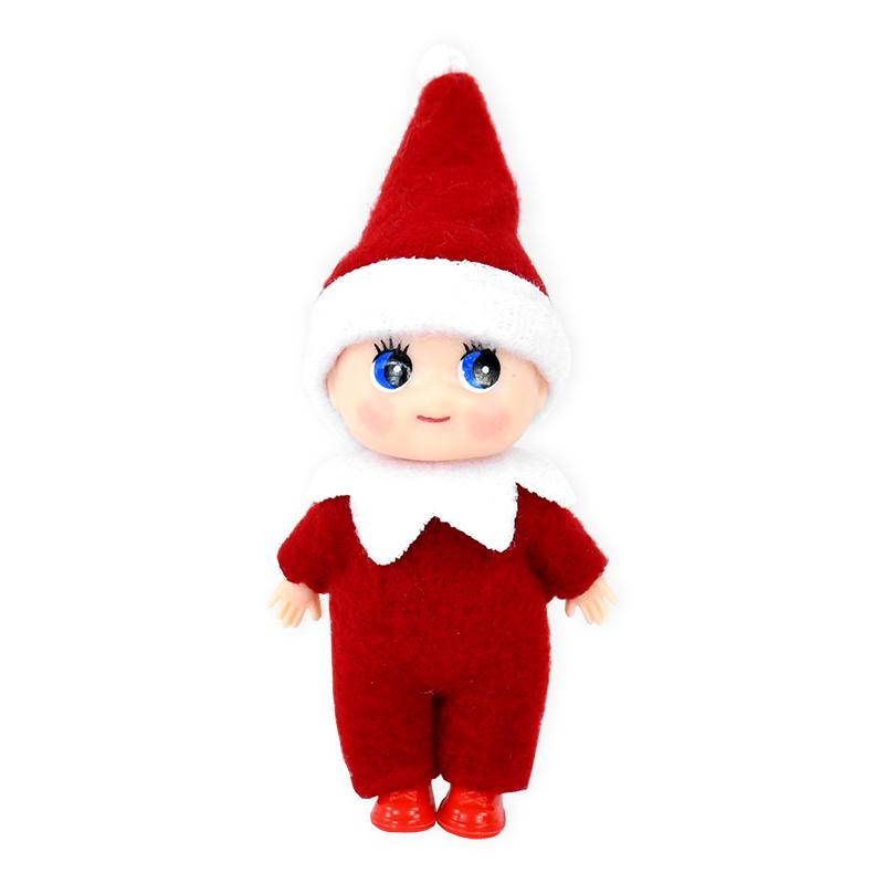 Merry Christmas Elf Dolls Ornaments Mini Cute Baby Doll Xmas Gift for Girl Boy Kids Christmas Party Decorations Navidad New Year